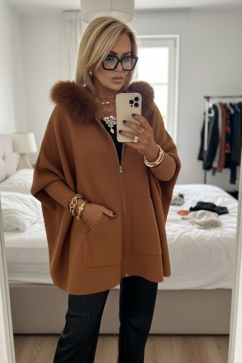 Luxury Fur Cardigan